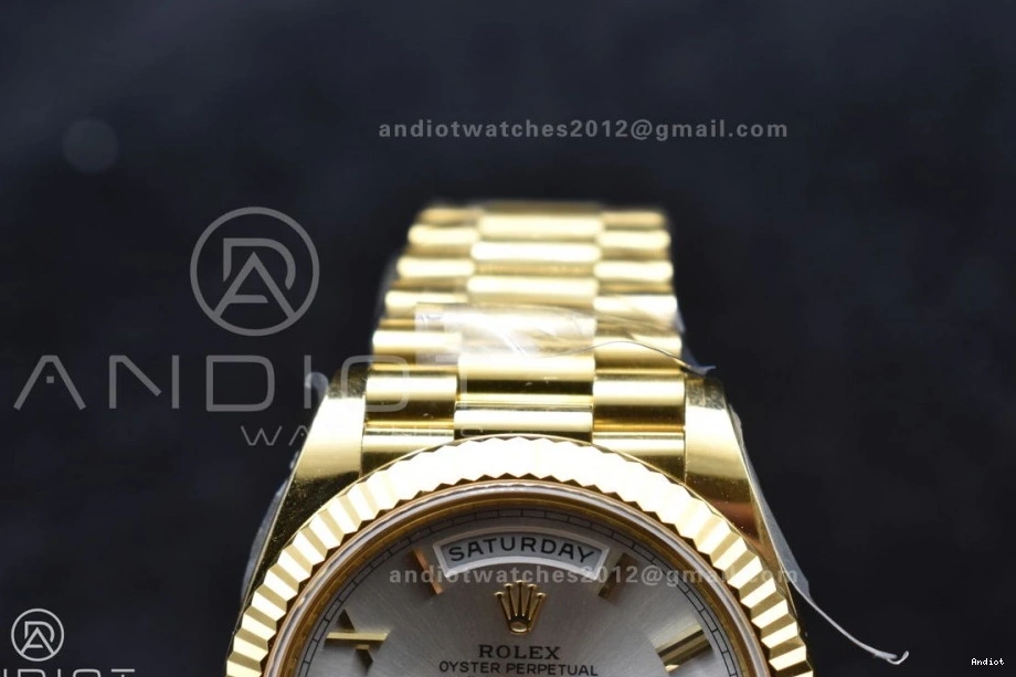 Edition 664 Date Effortless YG Silver Day Dial 228238 Best Roman Weight) President Bracelet 40 1:1 On ARF VR3255 (Gain 0706